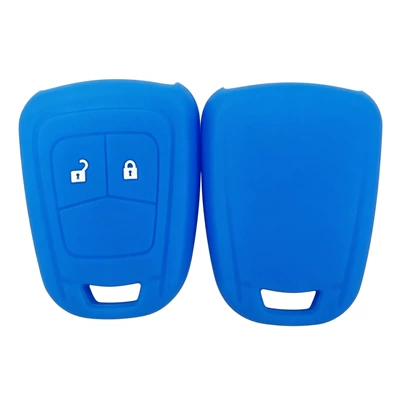 for flat-key car remote control, Static Rod/Key Bag - customized-blue