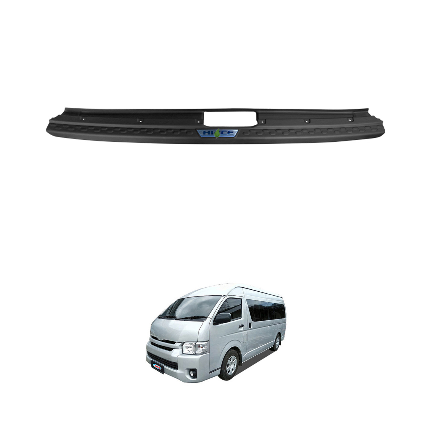 TXR es adecuado para la protección trasera Toyota Haishi modificación del automóvil protección exterior Toyota Hiace Bumper Guard