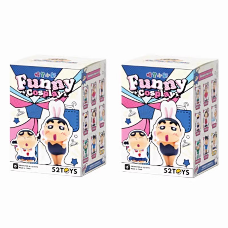 Figura sorpresa de Crayon Shin-chan serie Cos, muñeco coleccionable divertido de edición limitada, regalo de cumpleaños original