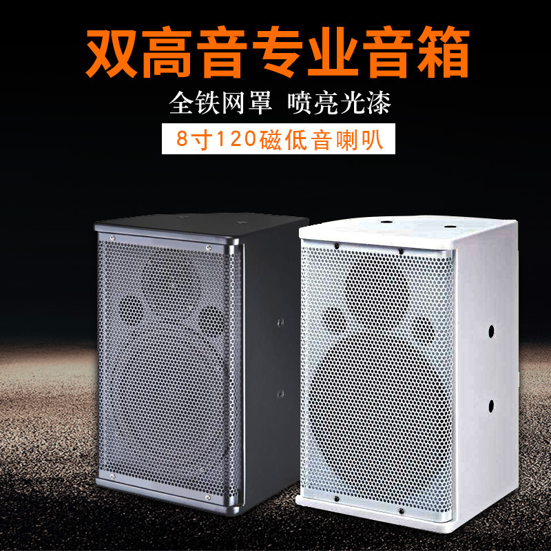 双高音专业音响中小型会场多功能音响卡包音响F8会议音响专业音响