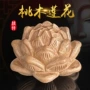 雕刻观音手工桃木车挂
