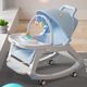 Cross-border baby rocking chair multifunctional baby coaxing artifact 1-3 boys and girls cradle can sit can reclining comfort chair reclining chair