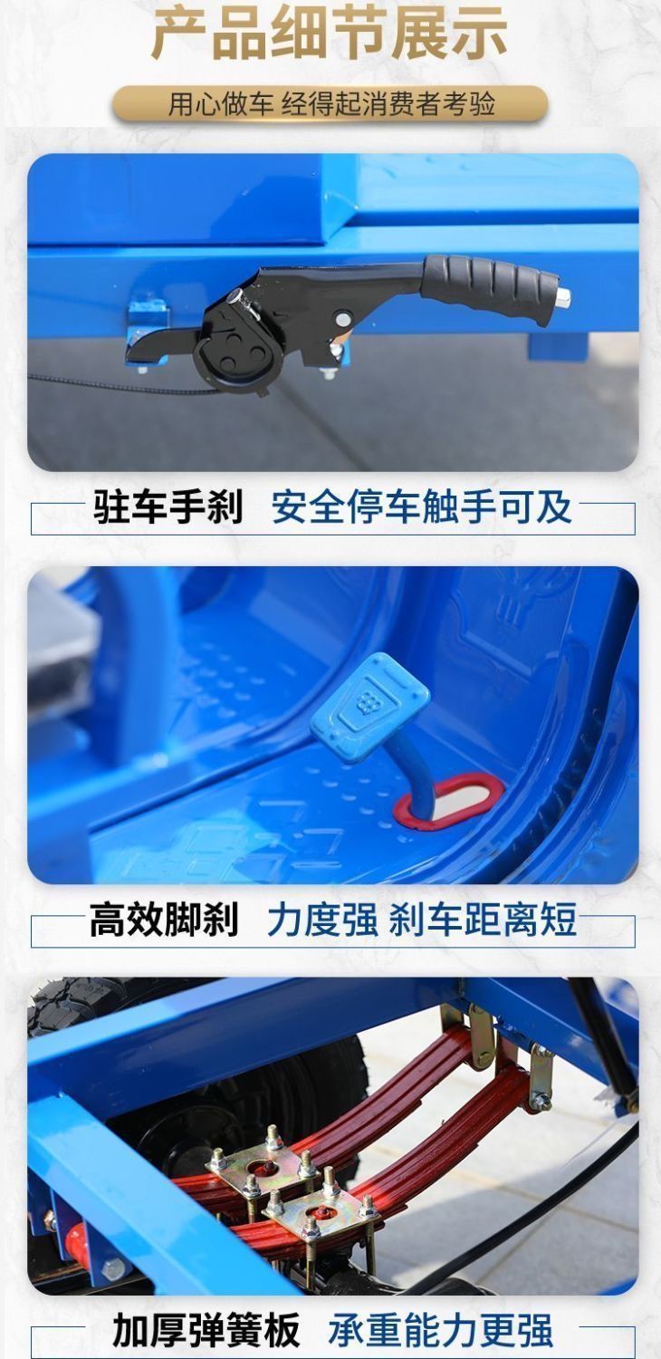 Electric Tricycle for Cargo, Delivery, Farm Use, Adult