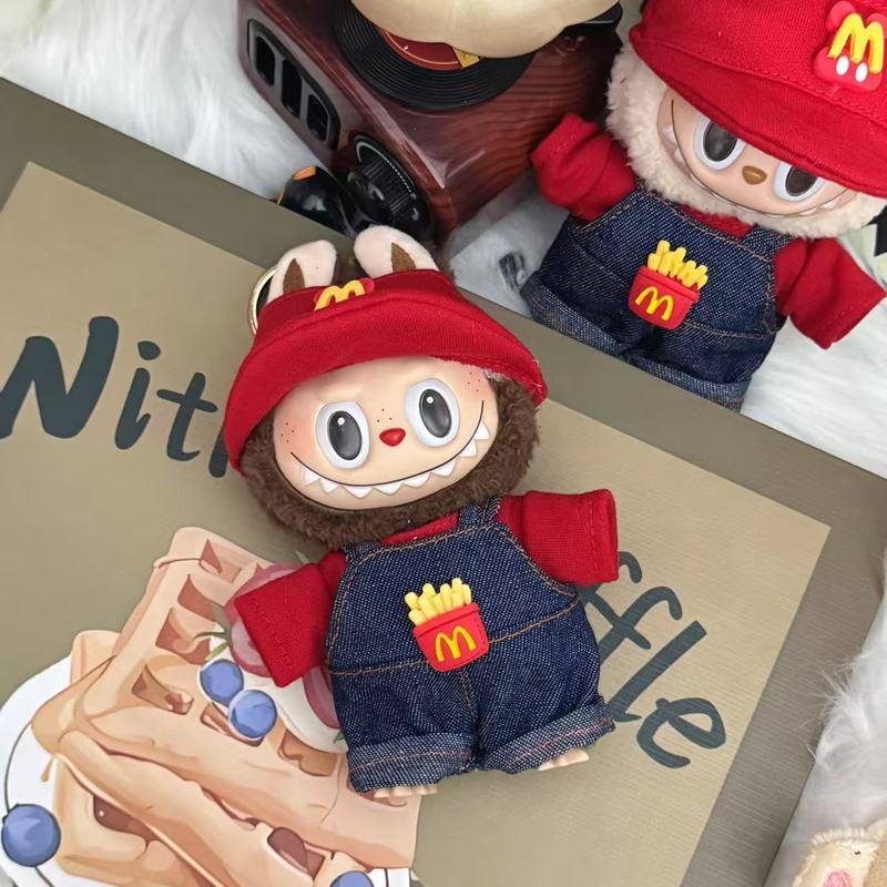 17cm 一世代、二世代、三世代 ラブブ ペンダント ベビー服 スカート セーター オーバーオール Tシャツ スーツ|undefined