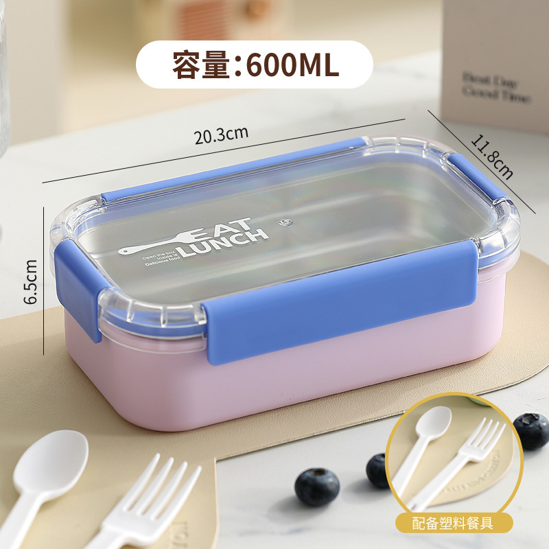 高品質 304 断熱ステンレス鋼弁当箱弁当箱電子レンジ学生オフィスワーカー密封弁当箱卸売|undefined