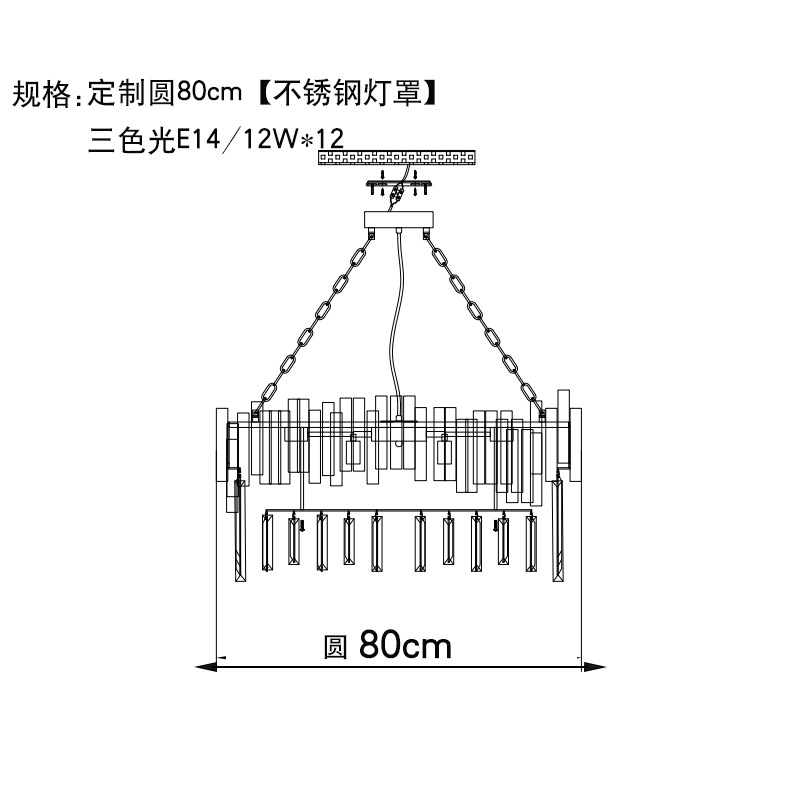 Moderno minimalista negro cristal sala de estar araña estilo nórdico dormitorio habitación acero inoxidable luz lujo redondo comedor lámparas