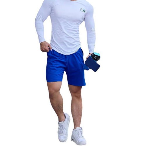 Comfortable and Breathable Men's Shorts, Elastic Thin Men's Versatile Sports Casual Beach Shorts Five-Finger Shorts