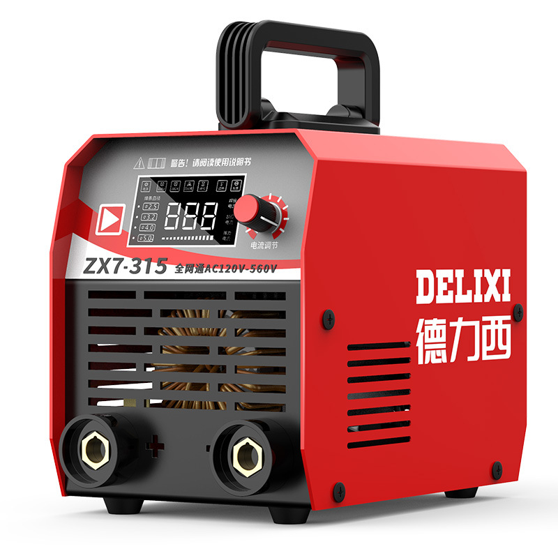DELIXI 315 soldadora industrial 220v380v doméstica pequeña doble voltaje de doble propósito cobre DC totalmente automático