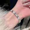Серебристый (титановая сталь, браслет)