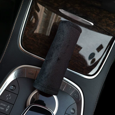 Universal for Cars, Sürətlər qutusu və əl tormozu başlıqları - black-velvet-handbrake