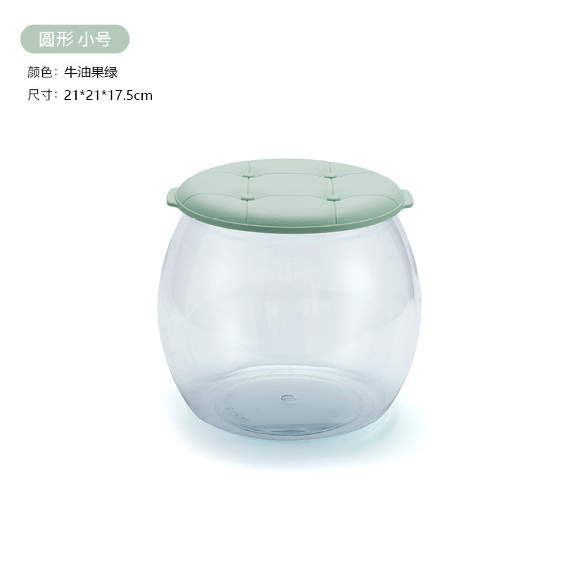 子供用ぬいぐるみ収納ボックス、丸型透明収納バケツ、家庭用積み木収納ベンチ、大容量|undefined