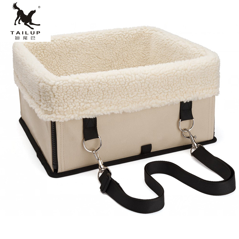 宠物车载用品猫狗可折叠车载副座箱包 可拆洗保暖泰迪舒适宠物窝