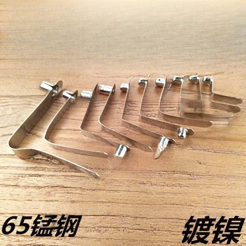 3mm-10mm弹簧片伸缩管内V型定位弹片实心弹珠无单头现货弹扣