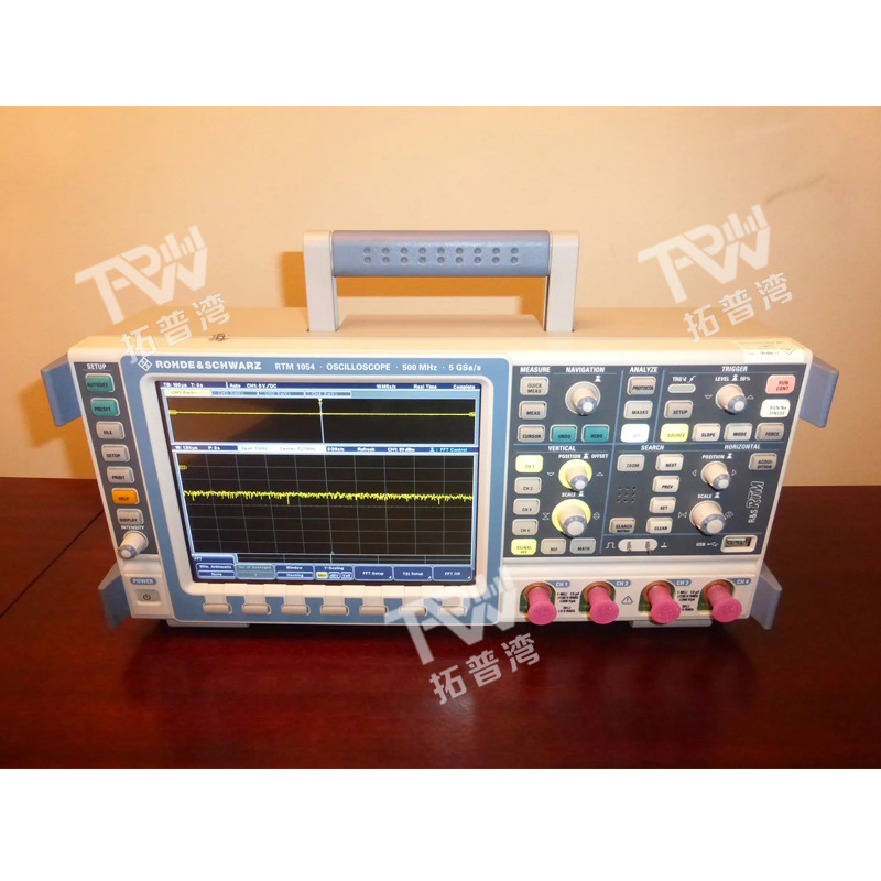 罗德与施瓦茨 4 通道 500 MHz 5 GSa/s RTM1054 数字示波器