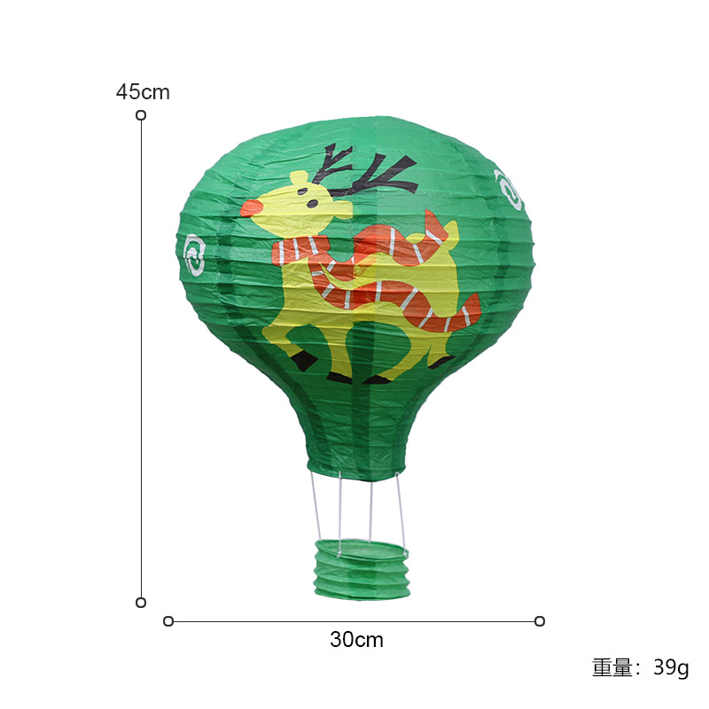Pequeño globo aerostático-alce
