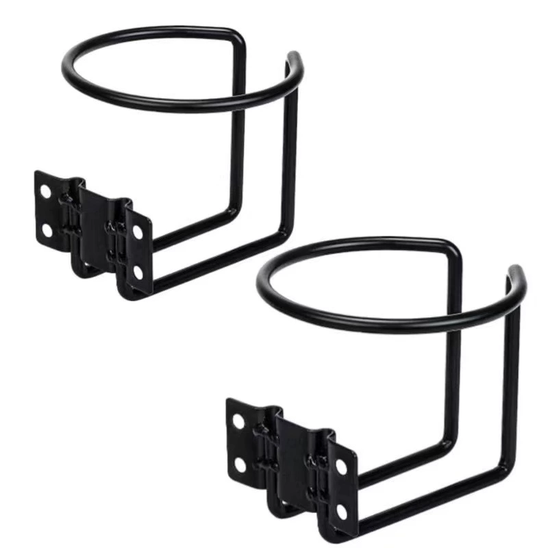 Универсальный подстаканник Металлический Подстаканник из кованого железа фиксированный подстаканник многоцелевое сиденье подстаканник для напитков подстаканник