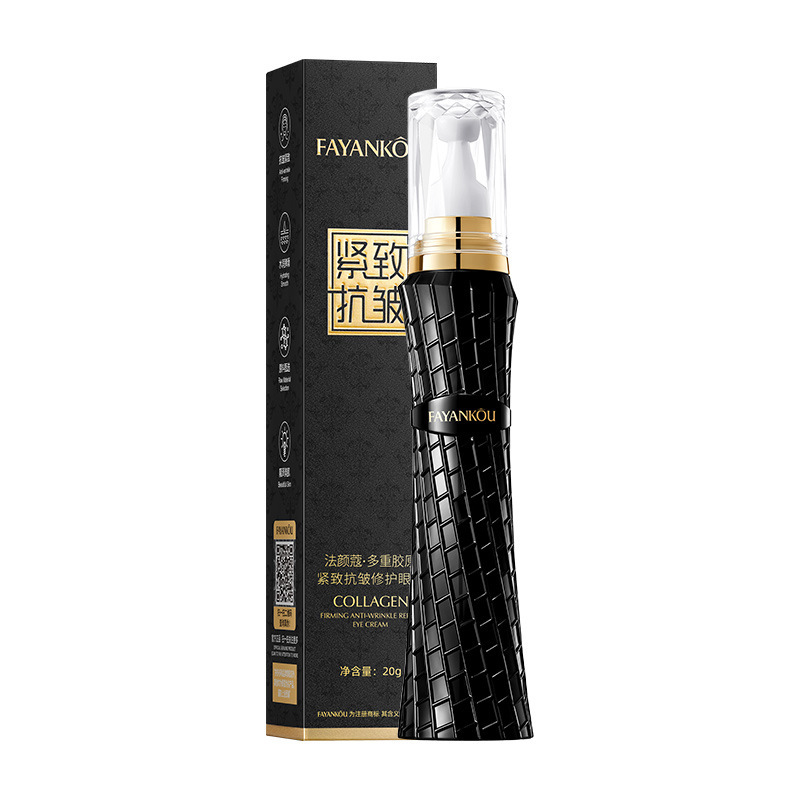 Fa Yankees multi-colágeno firme antiarrugas reparación de ojos crema hidratante para desvanecer círculos oscuros ojos crema de ojos al por mayor