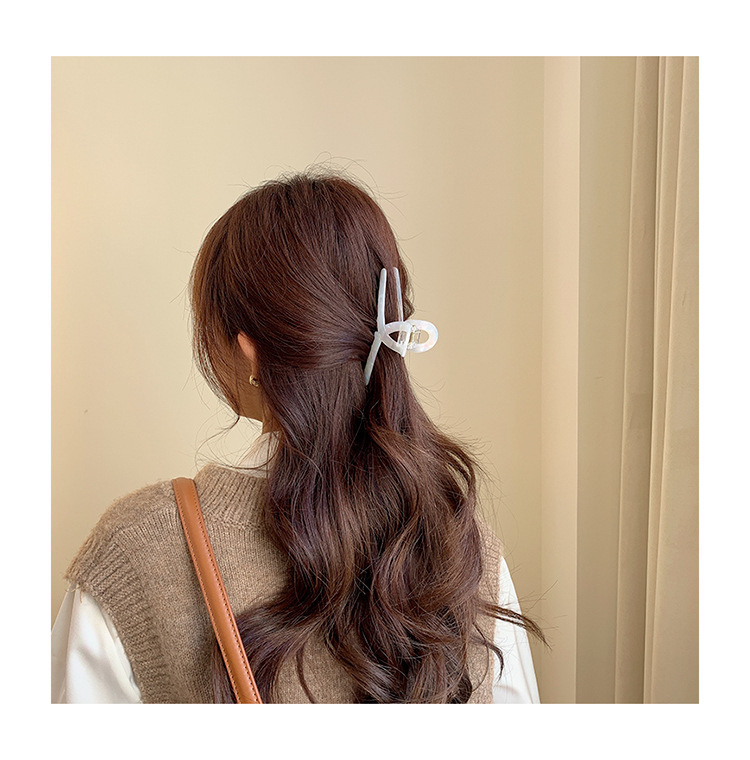 Wholesale Acetate Catch Clip Mermaid Color Hair Catch Back Head Hairpin Colorful Shark Clip display picture 15