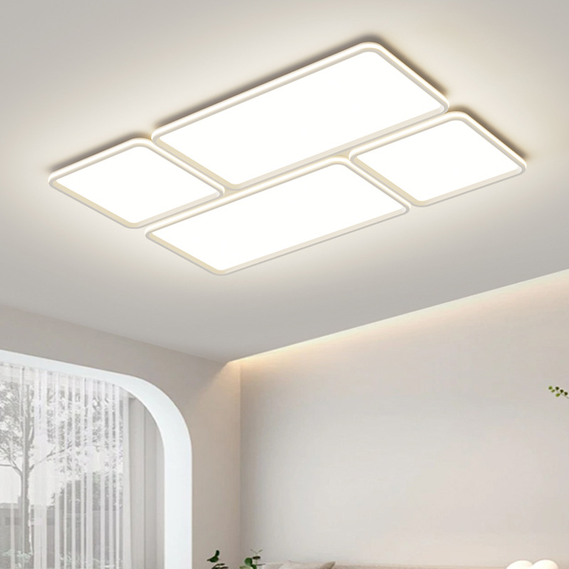 Luz de techo de la sala de estar diseñador simple y moderno red red red sala de luz principal personalidad super brillante luz de protección de ojos de espectro completo 685L