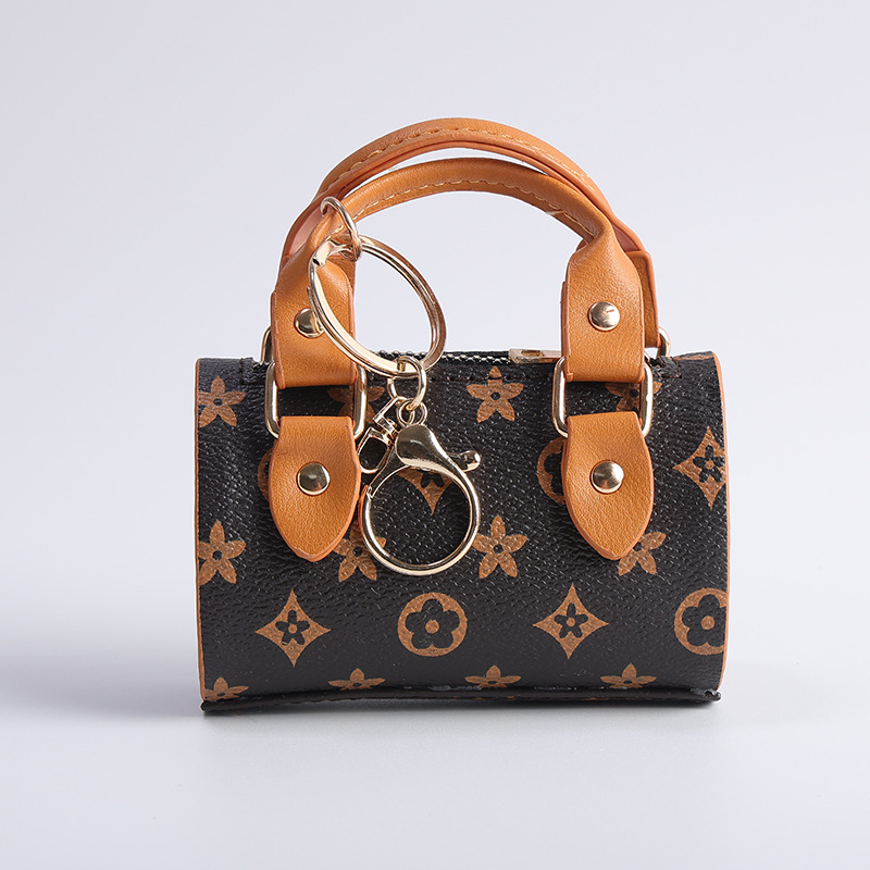 Mini bolso, colgante, bolso de muñeca, bolso de almohada, bolso de auriculares, bolso de identificación, bolso de cambio lindo, colgante universal