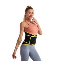 Cross-border new style overlapping waistband buttocks lifting hip tightening body shaping fitness health waistband 