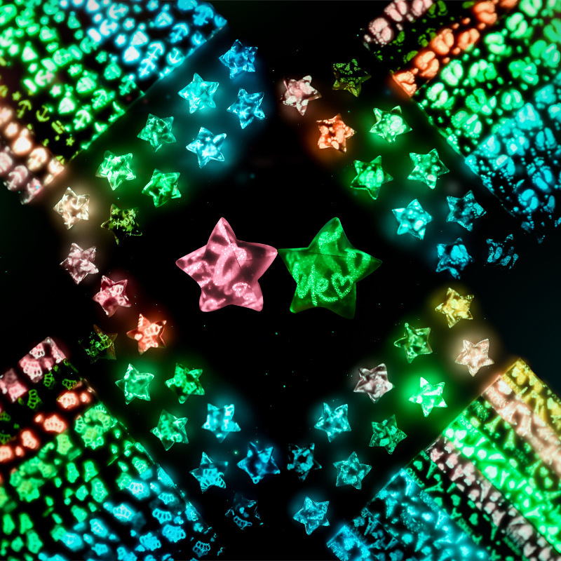 【New Model】Light-luminous mixed color mixed model (300 pictures/package)