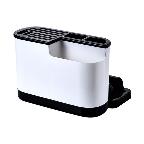 Multifunctional knife holder, chopping board, integrated kitchen supplies storage rack with chopstick barrel, kitchen knife holder, pot lid, knife holder