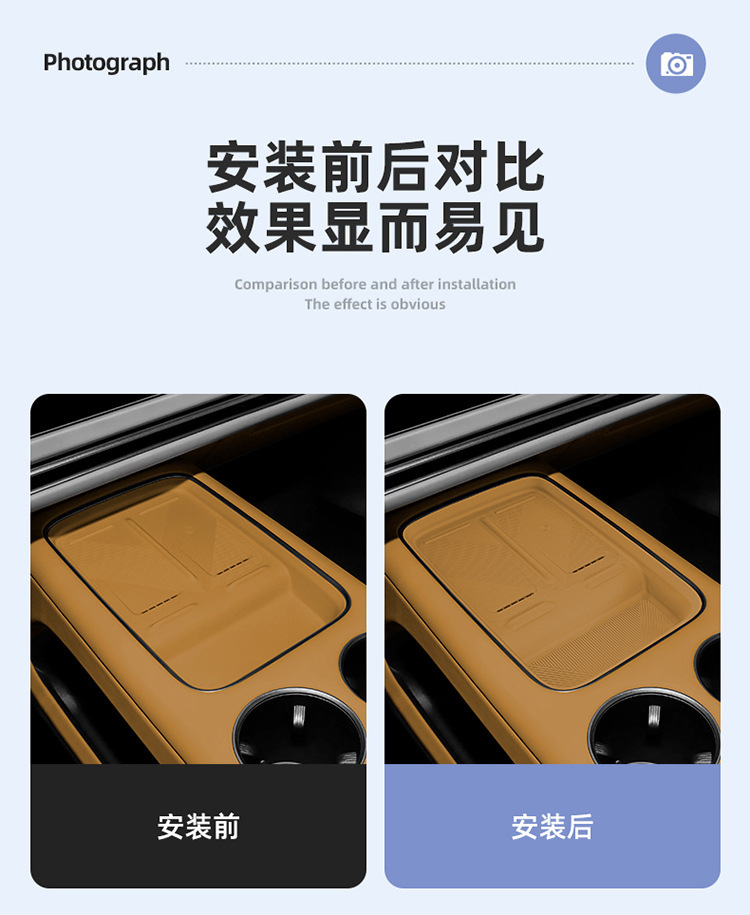 Suitable for 25 Models of Ideal I6 Central Control Wireless Charging Silicone Anti-Slip Mat Car Protection Car Special Products Modification Accessories