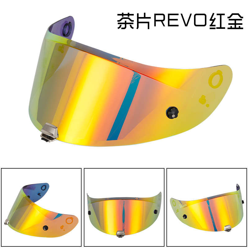 Compatible with Hjc Helmet Lenses Hj-26 Rpha11 and Rpha70 Models Revo Night Vision Helmet Lenses