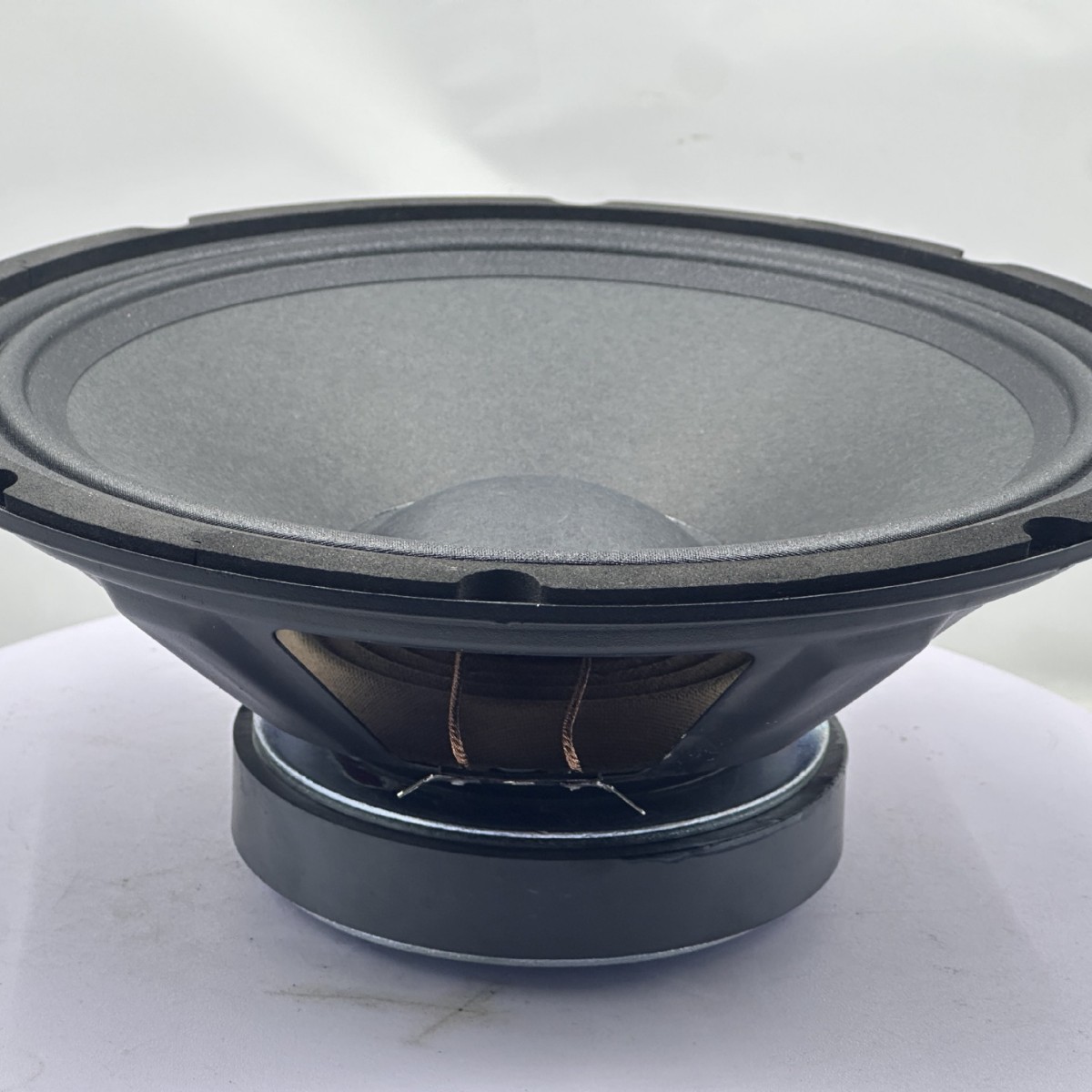 Excludizado transfronterizo para altavoz de rango medio de frecuencia completa de 120 magnéticos de 35 núcleos con borde de doble anillo de 10 pulgadas