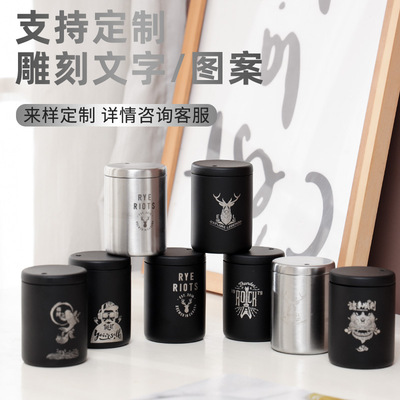 不锈钢牙签筒创意加厚便携抗摔家用收纳餐厅定制logo牙签盒桶批发