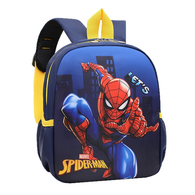 Comercio exterior Spiderman mochila caricatura encantadora para niños de 2 - 5 años de edad mochila para jardín de infantes