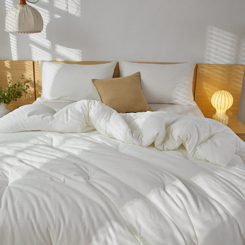 A-class 100% cotton 30% soybean filled all-cotton original soybean cotyledon mother and son quilt soybean fiber quilt thick winter quilt gift quilt wholesale