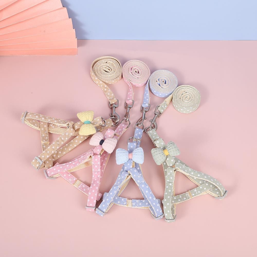 Walking Vest Type Anti-Escape Leash Cat Chain Teddy Small Dog Collar Pet Supplies_voghion.com