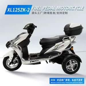 Xl125Zk-2 Pedal Üç Təkərli Motosiklet Xarici Ticarət İxracı