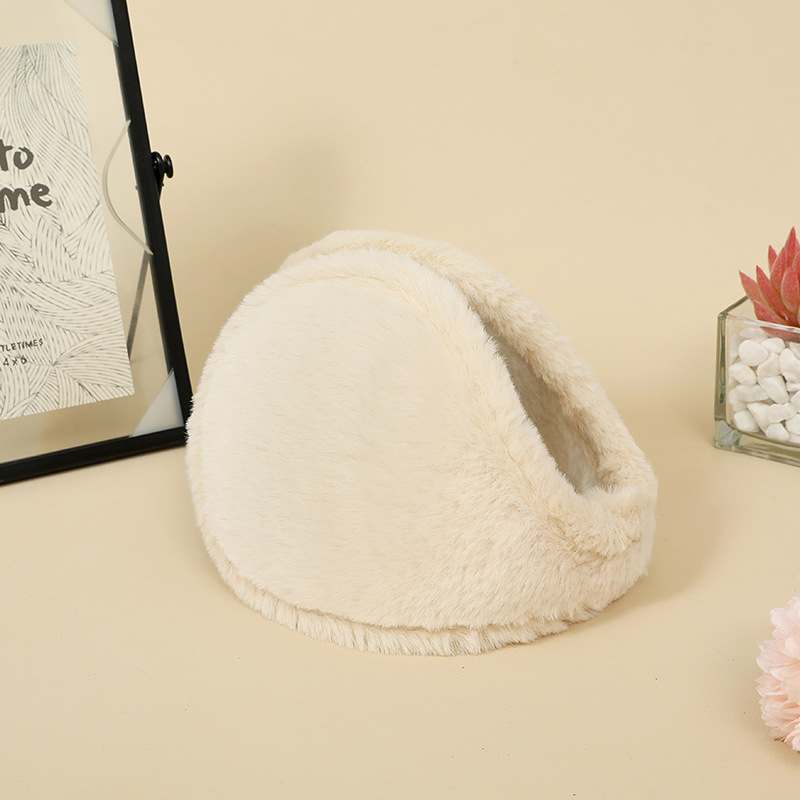 新しい冬用メンズ・レディース保温イヤーマフ、厚手のファー付き防風・防寒イヤーマフ、在庫あり