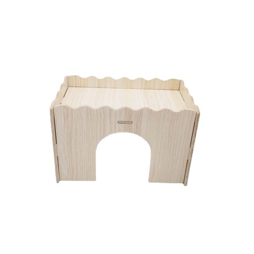 Hamster shelter multi-bedroom landscaping bridge wooden platform ladder hedgehog nest rutin chicken house golden bear supplies