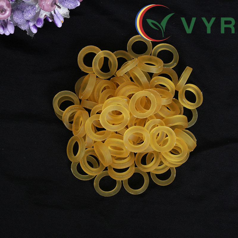 越南越意VYR06*1.4黄色硅胶橡皮筋橡胶圈橡皮圈牛皮筋绑扎不融化