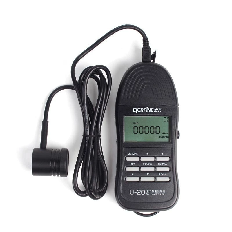 Farther USR-200 Измеритель освещенности спектра излучения UVC Измеритель энергии глубокого ультрафиолетового излучения U-30