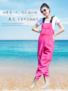 ✅ Women's Wading Pants Half-Body One-Piece Fishing Beach Rain Boots Big Kidsren's Waterproof Rain Pants Kidsren's Wading Clothes