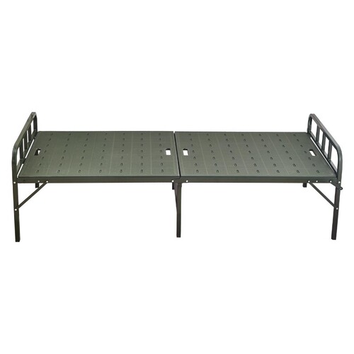 Portable Outdoor Steel-Plastic Folding Camping cot Single-fold cot Mobile Hospital Simple Companion Bed