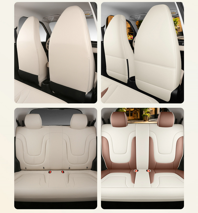 2026 model Kaiyi Shiyue MAX special car seat covers, suitable for all seasons, full-cover leather cushions, breathable seat covers