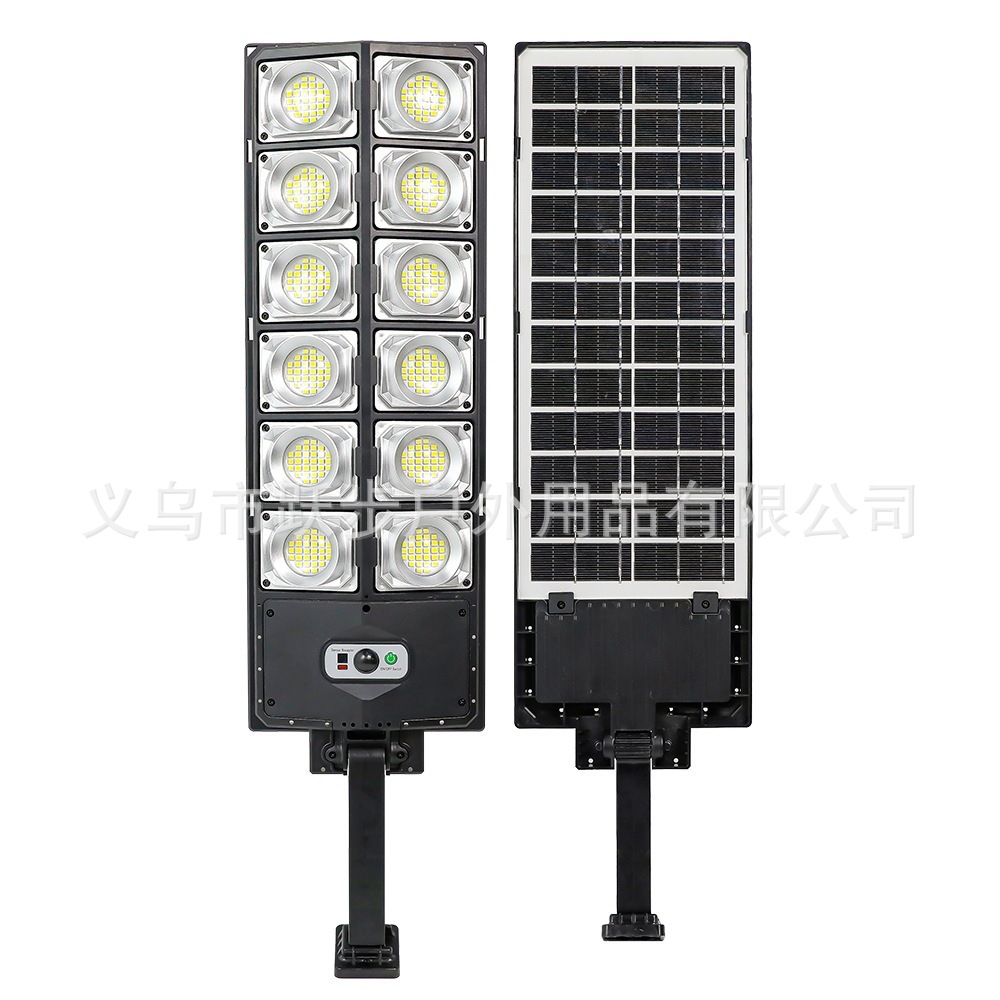 lámpara de calle solar integrada al aire libre lámpara de jardín doméstica lámpara de iluminación a prueba de agua super brillante rural lámpara de pared de inducción corporal