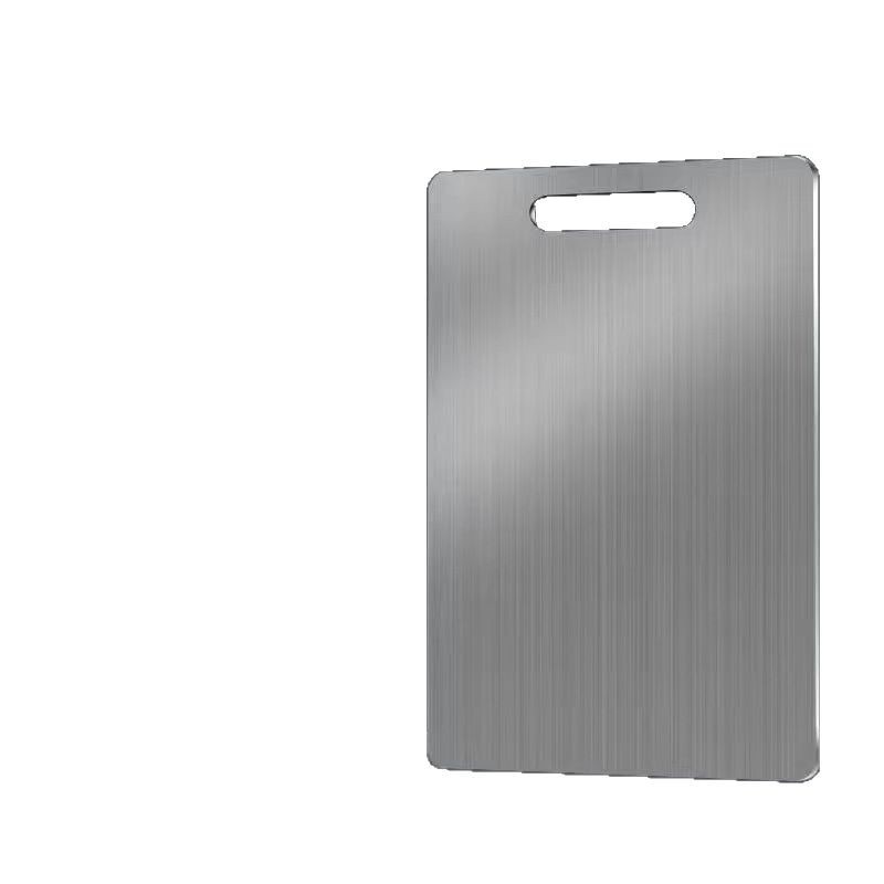 Alemania 201 tablero de acero inoxidable de calidad tablero de corte de verduras de grado alimenticio tablero anti-mould cocina tablero adhesivo de doble cara