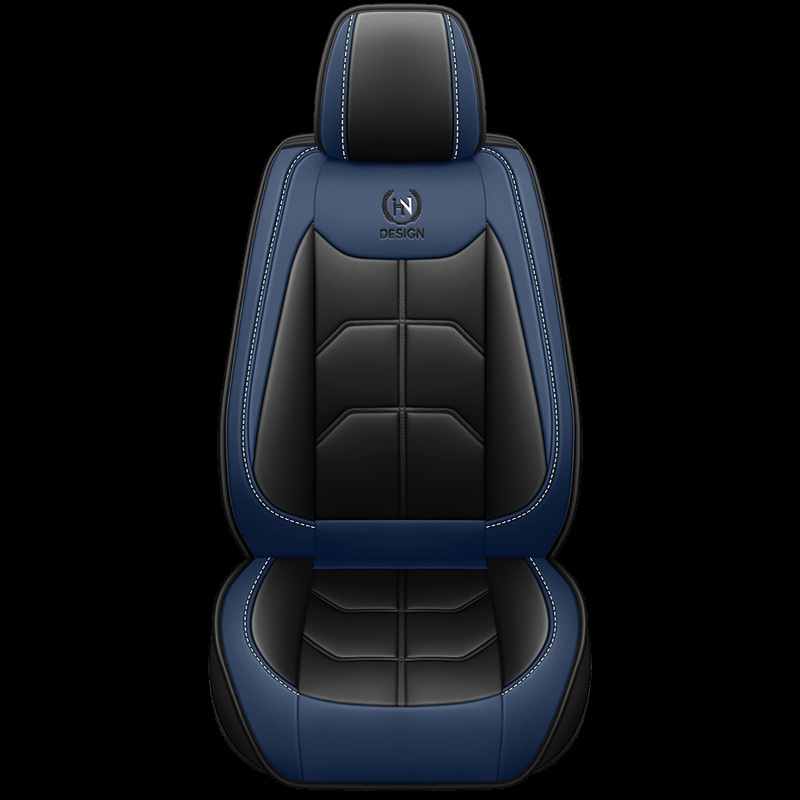 Funda de asiento de coche Funda de asiento Cojín de cuero completamente envolvente Cojín de asiento universal de cinco plazas trasero Fuente de fábrica al por mayor