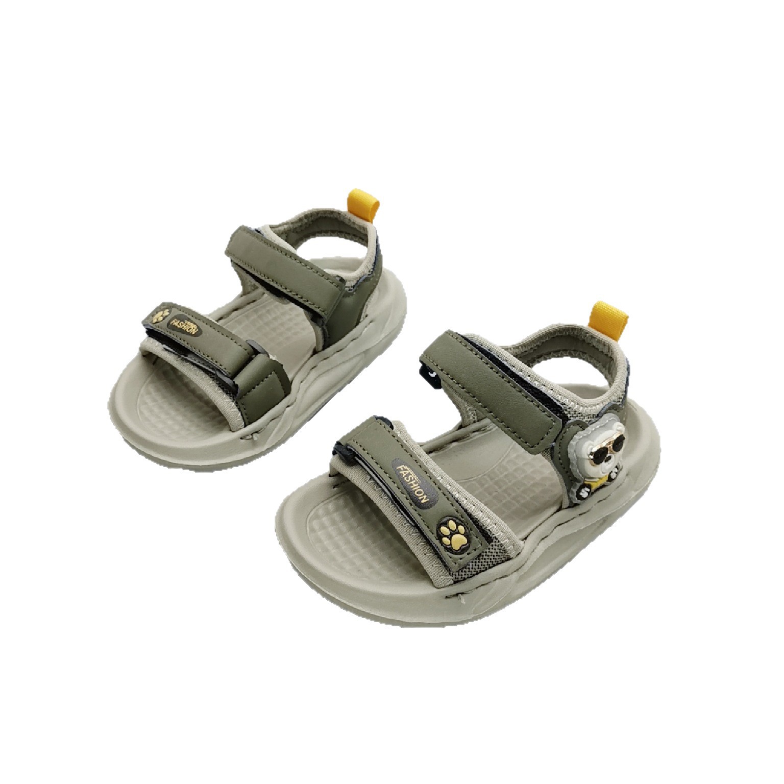 Sandalias de verano de 1 a 3 años Sandalias de fondo ligero para niños Zapatos de playa para niños Sandalias para niños Sandalias para bebés Zapatos para niños