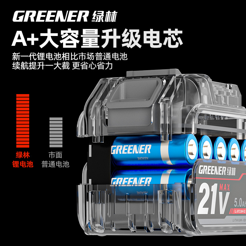 Lvlin 21V para baterías de litio de tipo MuTian herramientas eléctricas universales martillo molino angular cargador de taladro eléctrico