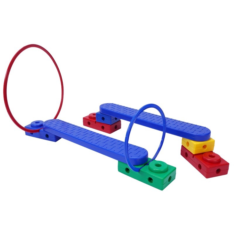 Cubo de señal de Vientiane para niños, círculo físico, barra física, equipo de entrenamiento de integración sensorial para bebés, puente de una sola tabla, equilibrio, juguetes al aire libre