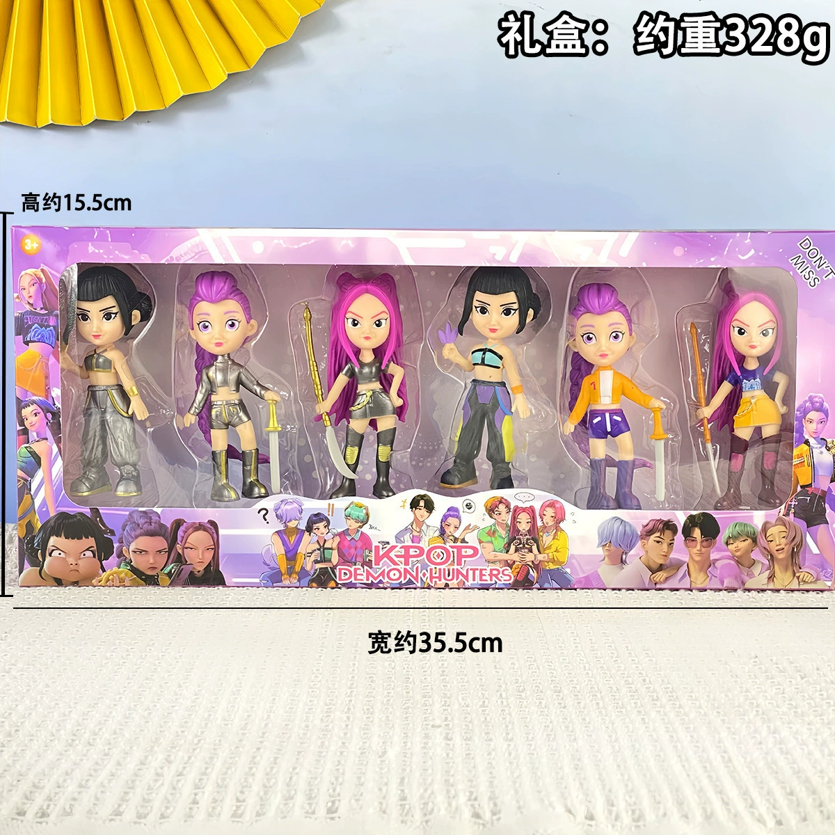 Границы переправа K-POP охотник на ведьм группа фигурка blind box Mirazoilumi кукла модель кукольная игрушка украшения