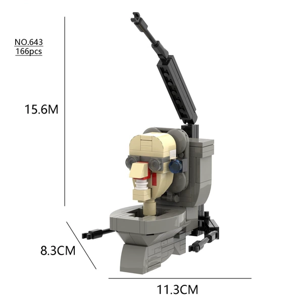 643 Dr. Toilet 166PCS [New Product]